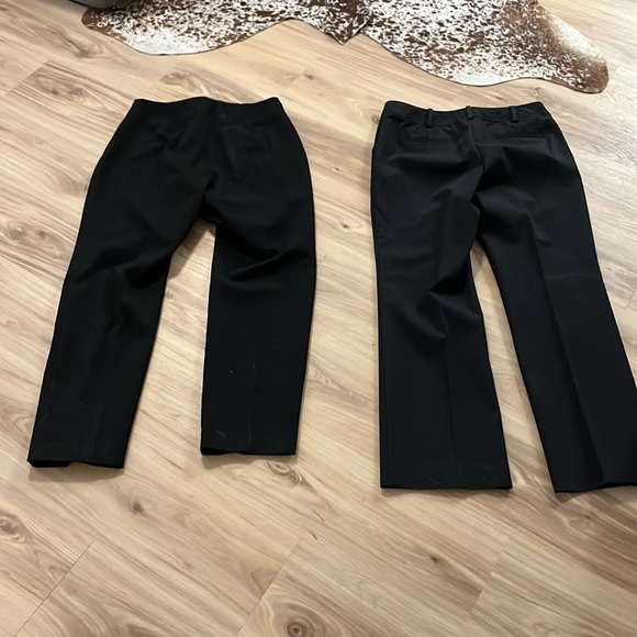COPY - Tablbots Black Dress Pants TWO pairs size 6 petite - Picture 4 of 4